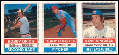 5 Bobby Grich Terry Forster Dave Kingman